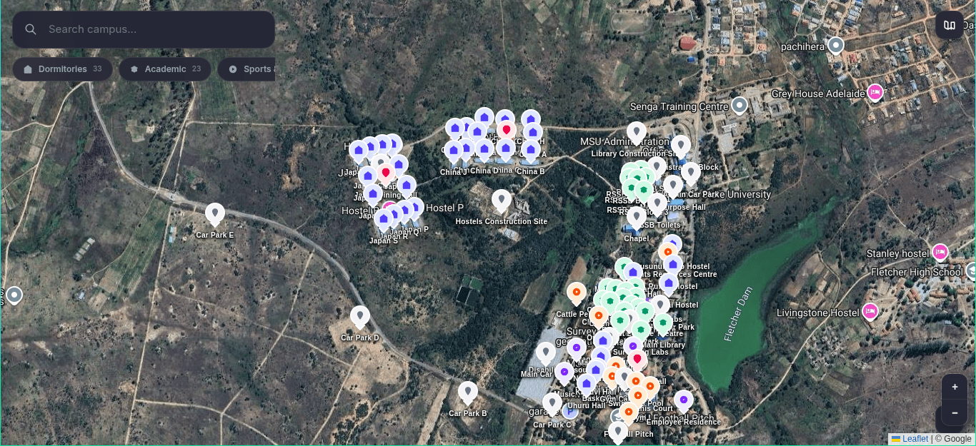 MSU Campus Map v1