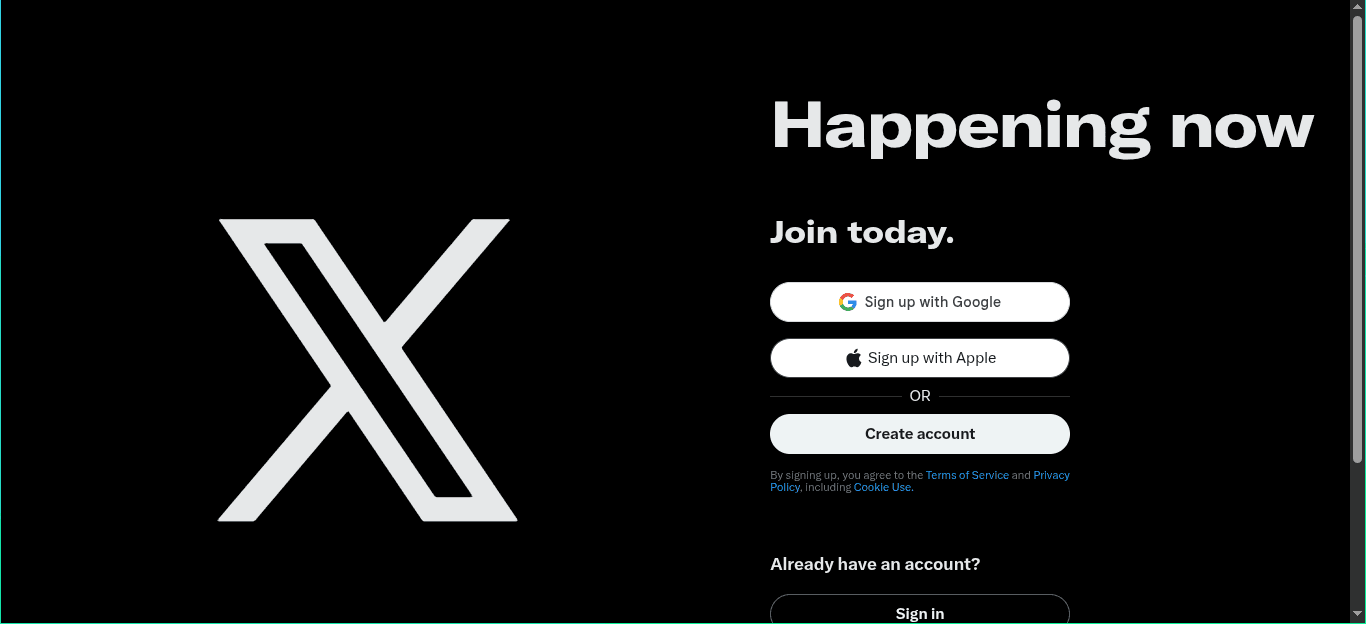 X